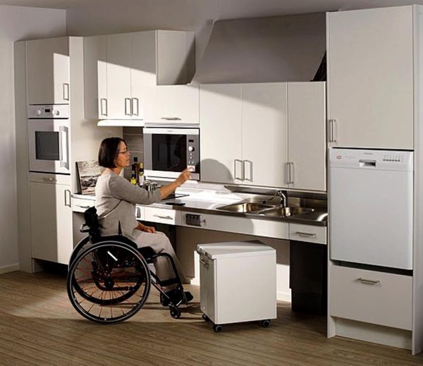 Wnętrza bez barier. Rozwiązania dla niepełnosprawnych.