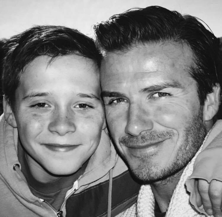 David Beckham. Screen Facebook David Beckham