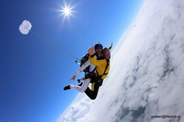 skoki na spadochronie