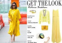 Victoria Beckham – monokolorystyczny look