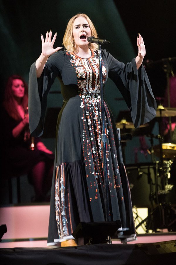 Adele (born Adele Laurie Blue Adkins) performs at Glastonbury Festival, Worthy Farm, Pilton, England, UK on Saturday 25 June 2016.