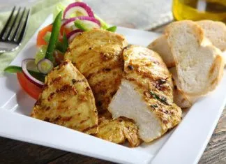 Marynowane piersi w jogurcie z curry