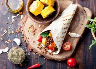 Tortilla z kaszą