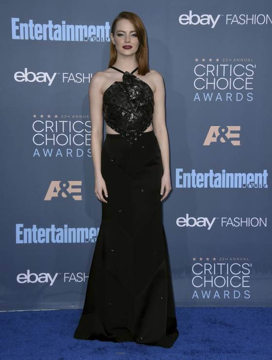 Emma Stone, Critics' Choice Awards, GA. 