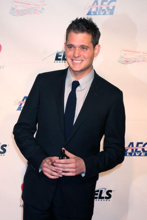 Michael Buble arriving at Music Cares Man of the Year Dinner honoring Neil Diamond at the Los Angeles Convention Center in Los Angeles, CA on .February 6, 2009.©2009 Kathy Hutchins / Hutchins Photo..
