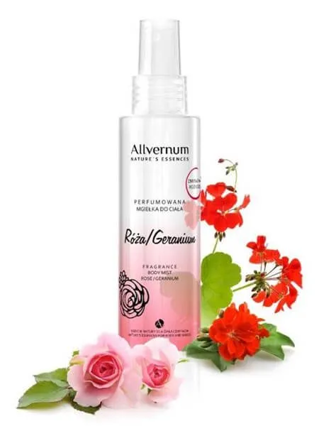 Perfumowane mgiełki do ciała ALLVERNE - lekkie orzeźwienie!