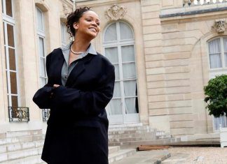 Rihanna z wizytą we Francji. Z kim się spotkała?