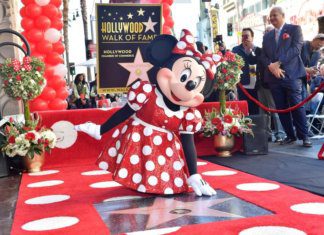 Myszka Minnie otrzymała swoją gwiazdę w Hollywoodzkiej Alei Sław
