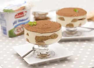 Przepis na lekkie tiramisu z twarożku Mój Ulubiony