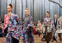 Urzekający pokaz kolekcji marki Chanel. Las zamiast wybiegu!