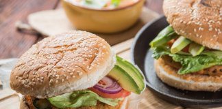 Wegetariańskie burgery z dynią wegetariańskie burgery