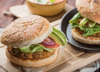 Wegetariańskie burgery z dynią wegetariańskie burgery