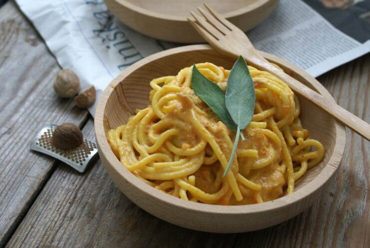 Spaghetti z dynią! Pomysł na jesienny obiad