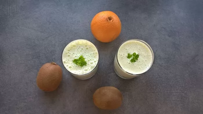 Koktajl owocowy z mlekiem