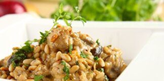 grzybowe risotto