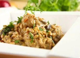 grzybowe risotto