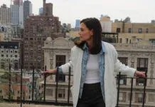 Miejskie stylizacje w stylu Katie Holmes