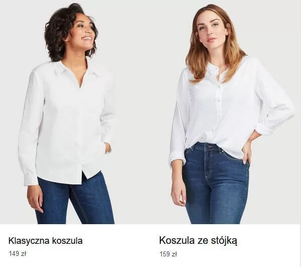 Biała koszula