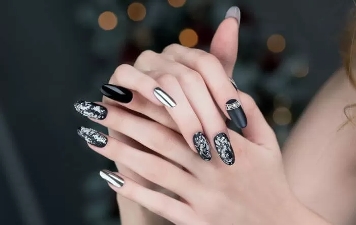 Jesienny manicure