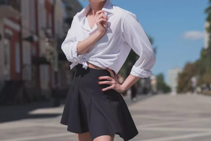 Biała koszula