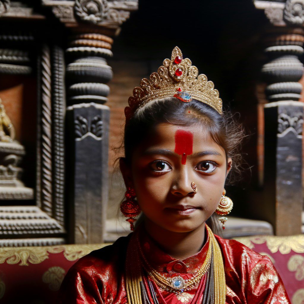 Kumari - żywe Boginie Nepalu