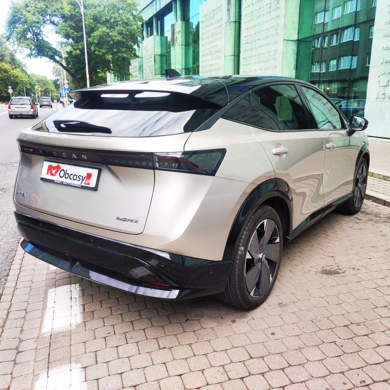 Nissan ARIYA. testy Monika Rebelak