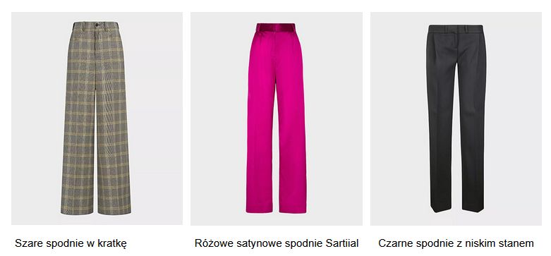 Eleganckie spodnie | Klasyki na sezon FW24