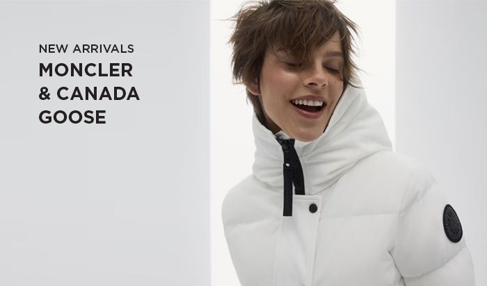nowości od Moncler & Canada Goose
