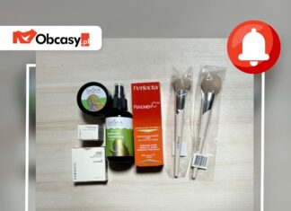 Zestaw kosmetyków instagram