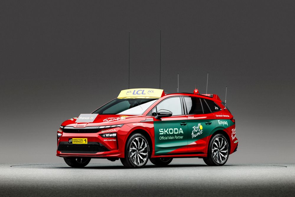 Škoda Auto po raz 22 partnerem wyścigu Tour de France