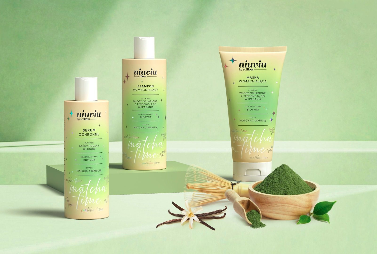 Niuviu Matcha Time – nowa linia kosmetyków