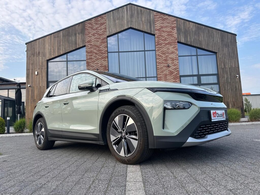 Škoda Elroq w urodzinowym wydaniu – pistacja na prąd