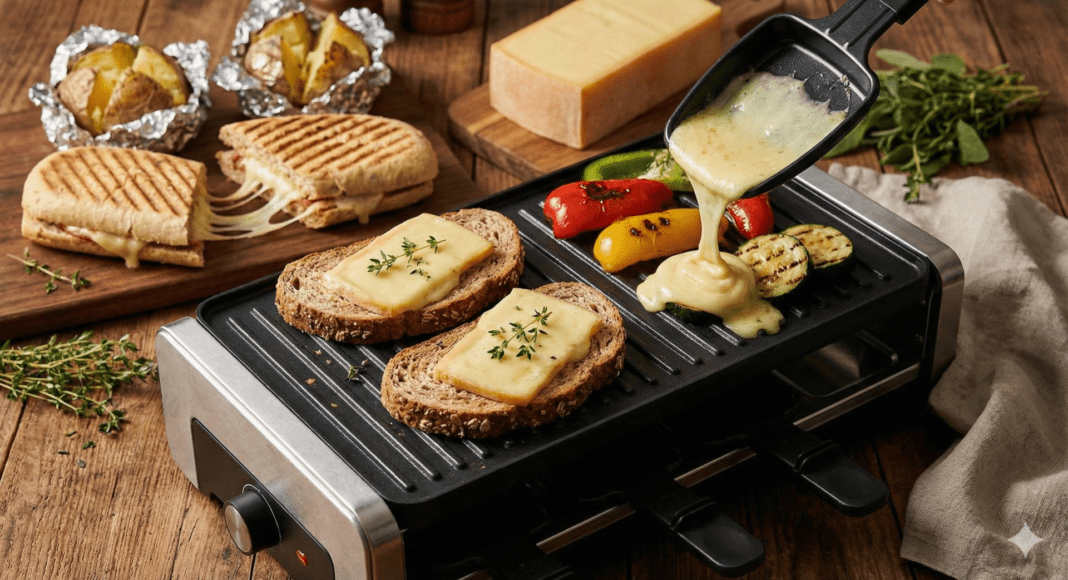 Ser Raclette 5 pomysłów na grillowane dania z serem raclette i pieczywem razowym ...