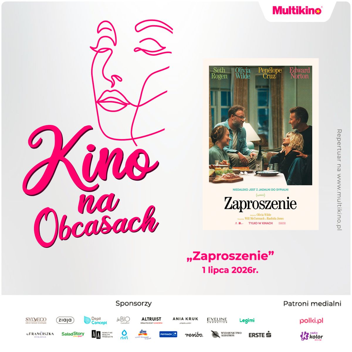 kino na obcasach. Film zaproszeniie