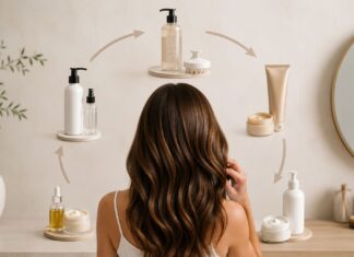 Hair cycling: nowy sposób na zdrowe włosy? Przykładowy schemat hair cyclingu