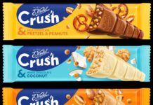 Nowe batony Wedel Crush kuszą czekoladą i chrupiącymi dodatkami Masz crusha na Crusha? Nowe batony Wedel Crush kuszą czekoladą i chrupiącymi dodatkami