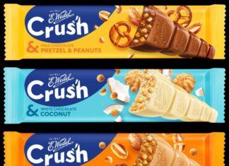 Masz crusha na Crusha? Nowe batony Wedel Crush kuszą czekoladą i chrupiącymi dodatkami