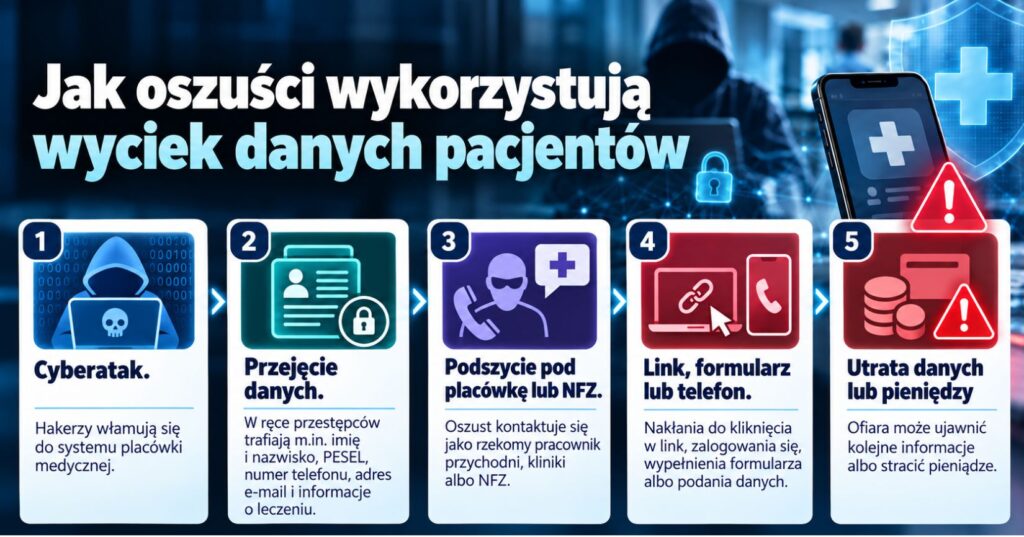 wyciek danych medycznych